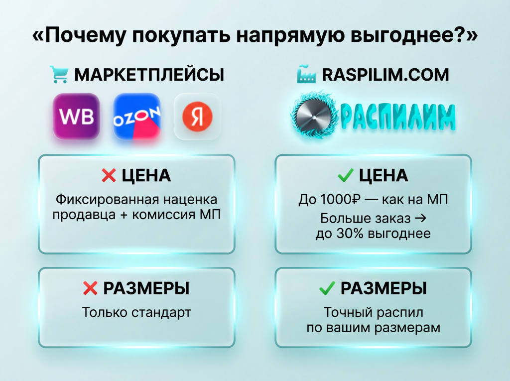 Сравнение цен: интернет-магазин vs маркетплейсы