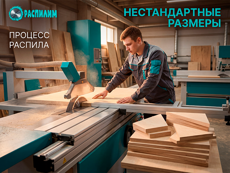 Распил фанеры