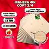 Строительная, Мебельная Фанера, 18х400х400, 12 листов, сорт 3/4