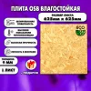 ОСП шлифованная толщина 9мм 625х625мм 1 лист