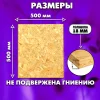 ОСП шлифованная толщина 18мм 500х500мм 1 лист